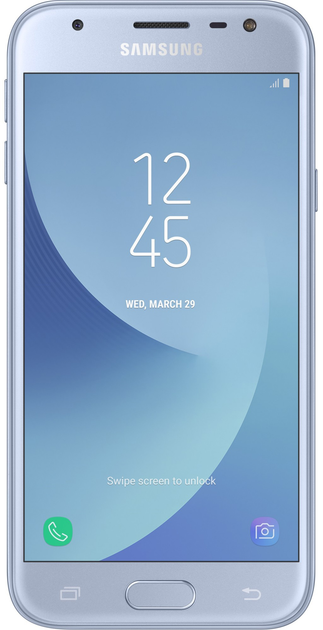 Мобильный телефон Samsung Galaxy J3 (2017) J330 Silver – фото, отзывы ...