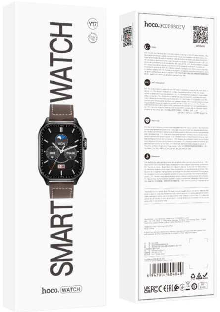 Smartwatch Hoco Y17 Sports Black (HOCOACC44) - obraz 4