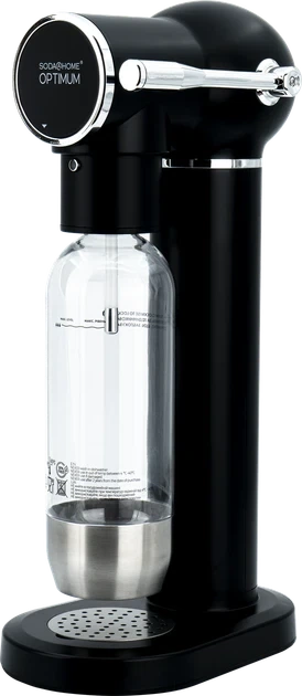 Сифон для газирования воды и напитков SODA@HOME OPTIMUM Black с балоном СО₂ - изображение 3