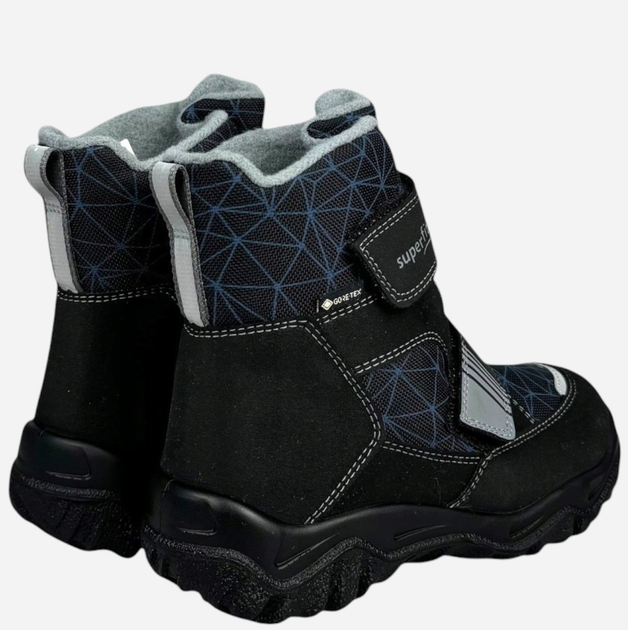 Підліткові зимові чоботи для хлопчика Superfit Husky 1-006080-0000 39 Чорний/Світло-сірий (9010159447763) - зображення 4
