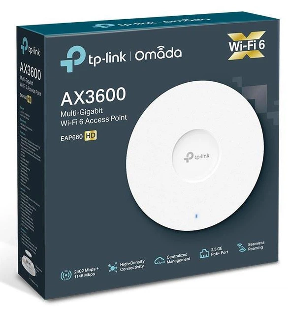 Точка доступу TP-Link EAP660 HD - Фото 6 Точка доступу TP-Link EAP660 HD - изображение 6