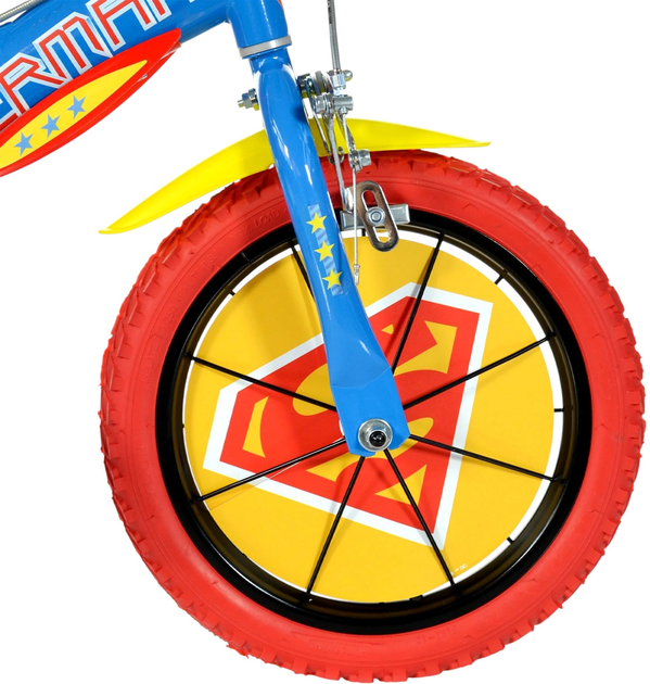 Велосипед дитячий Dino Bikes Superman 14" (DINO614-SM) - зображення 4