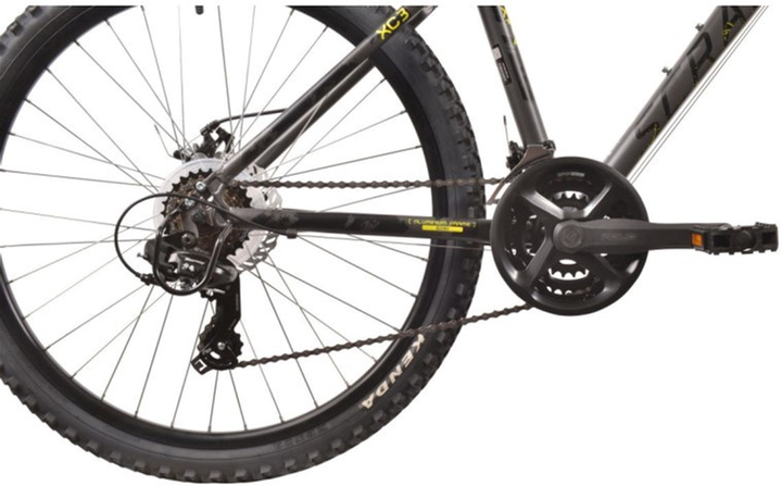 Гірський велосипед MTB Denver Scrapper XC3.2 LTD 26 21s 16" Silver-Yellow (RD26M2166UFD02.22008) - зображення 4