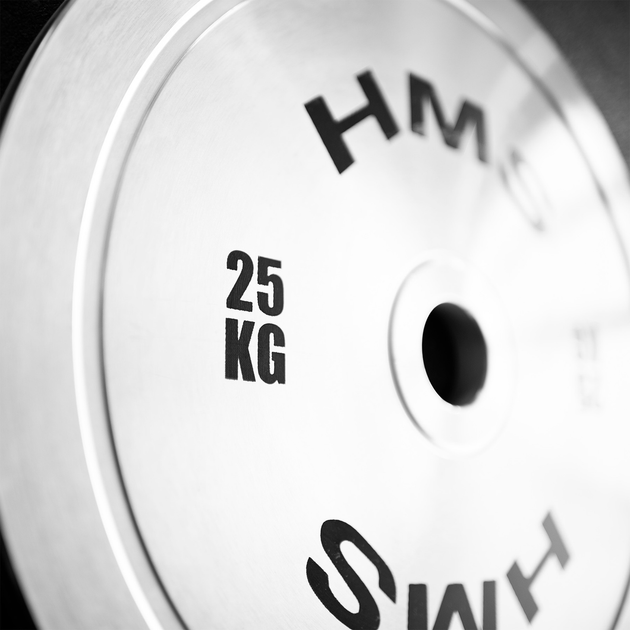 Talerz olimpijski HMS TOS250 kalibrowany stalowy 25 kg (5907695511840) - obraz 7