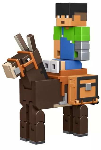 Фігурки Mattel Minecraft Deluxe Sunny & Mule HTL90 (0194735193738) - зображення 3