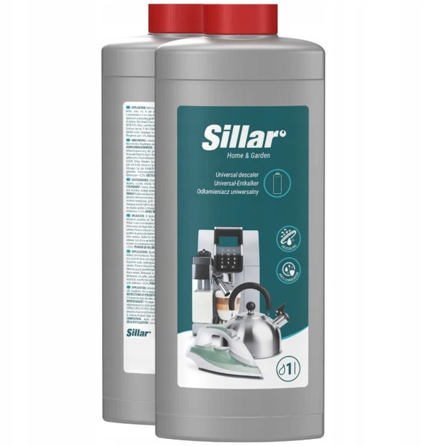Комплект Засіб для видалення накипу Sillar SIL087 1 л + 3 фільтри для води Sillar SIL001 для кофемашин DeLonghi - Фото 8 Комплект Засіб для видалення накипу Sillar SIL087 1 л + 3 фільтри для води Sillar SIL001 для кофемашин DeLonghi - зображення 8