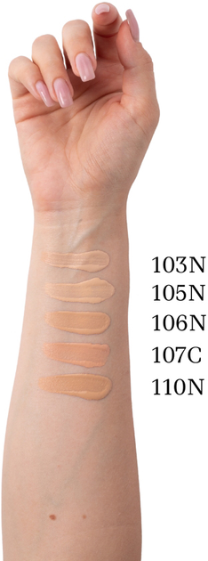 Podkład nawilżający Clarins Skin Illusion Spf 15 110N 30 ml (3380810234374) - obraz 3