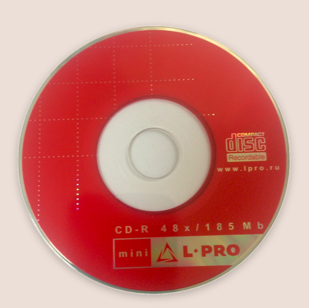 Диск CD-R mini L-Pro 185 Mb 48Х, упаковка из 10 дисков в коробках Slim Box - изображение 7