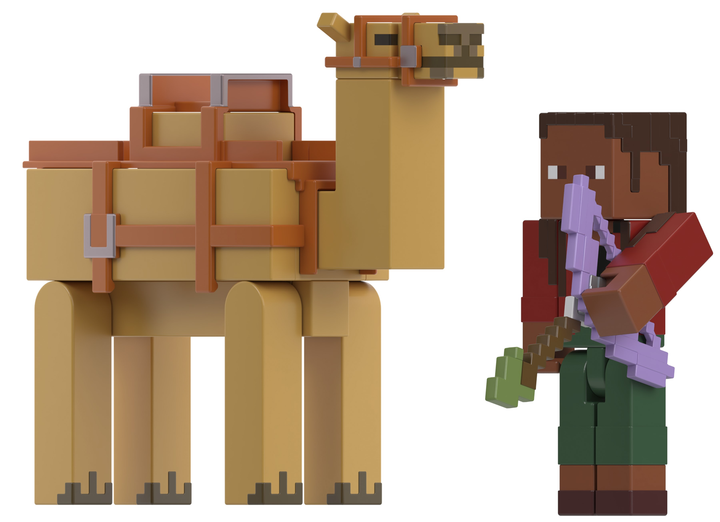Figurki Mattel Minecraft Deluxe Noor & Camel HTL92 (0194735193721) - obraz 3