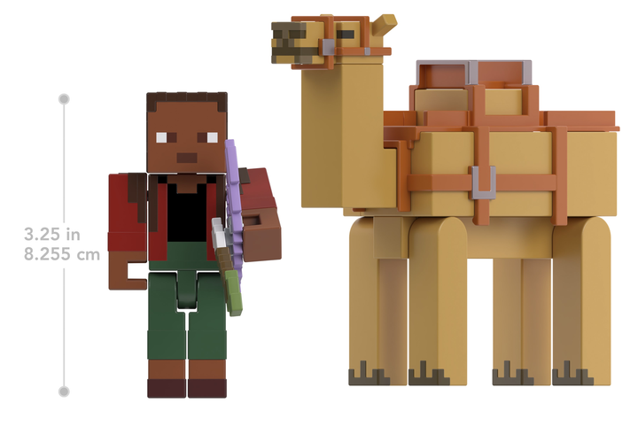 Figurki Mattel Minecraft Deluxe Noor & Camel HTL92 (0194735193721) - obraz 8
