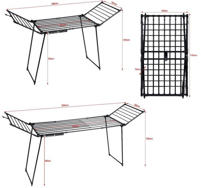 Suszarka na pranie ModernHome by Multistore G-679 (5904265076792) - obraz 13