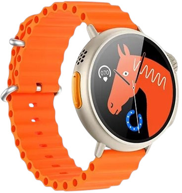 Smartwatch Hoco Y18 Sports Orange (HOCOACC87) - obraz 3
