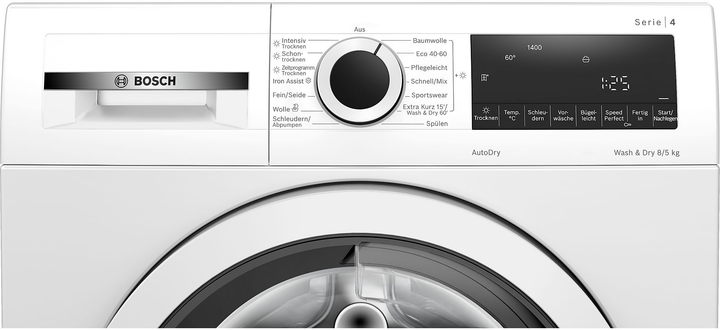 Прально-сушильна машина Bosch Serie 4 WNA13470 (4242005250073) - зображення 4