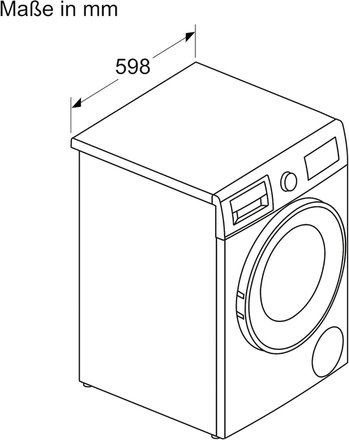 Прально-сушильна машина Bosch Serie 4 WNA13470 (4242005250073) - зображення 7