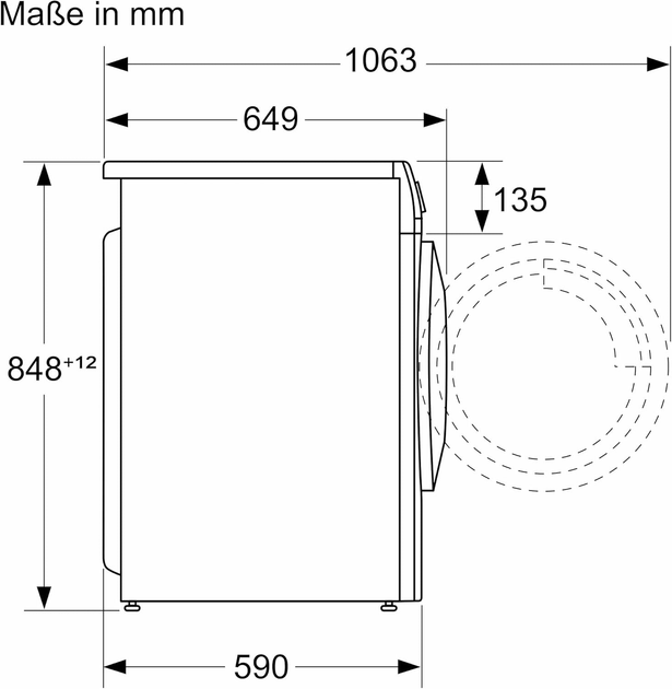 Прально-сушильна машина Bosch Serie 4 WNA13470 (4242005250073) - зображення 8