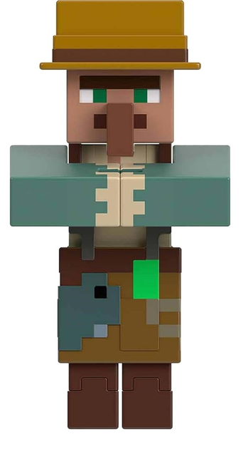 Фігурки Mattel Minecraft Deluxe Fisherman & Polar Bear JCN49 (0194735273423) - зображення 6