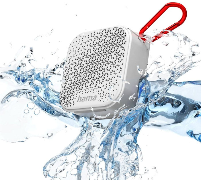 Przenośny głośnik Hama Bluetooth Pocket 3.0 White (4047443498069) - obraz 5
