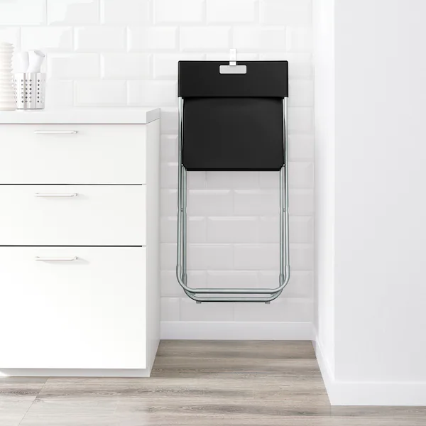Кухонный стул GUNDE IKEA 002.177.97 черный - изображение 2