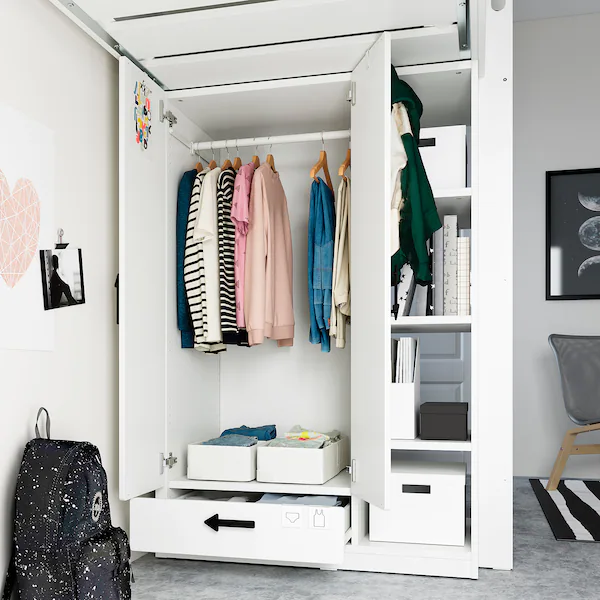 Кровать-антресоль SMASTAD IKEA 994.288.66 белый - Фото 4 Кровать-антресоль SMASTAD IKEA 994.288.66 белый - изображение 4