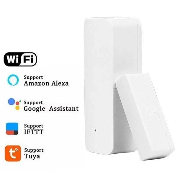 Беспроводной датчик открытия двери/окна Wofeier WR03 (Tuya WiFi) Белый - изображение 4