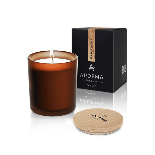 Аромасвічка ARDEMA SEA SALT & ORCHID 200 г (180390A) - Фото 1 Аромасвічка ARDEMA SEA SALT & ORCHID 200 г (180390A) - зображення 1