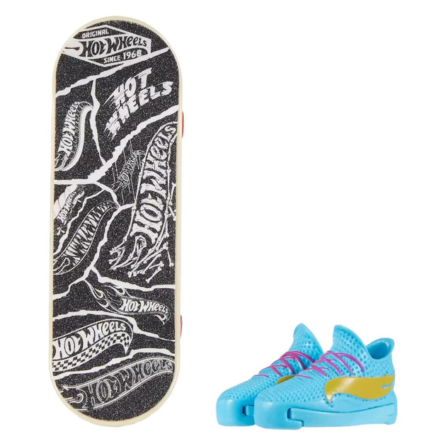 Zestaw zabawkowy Hot Wheels Deskorolka BONE-FIDE PRO + buty do jazdy palcami HVK05 (0194735205936) - obraz 3