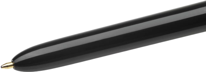 Długopis na łańcuszku BIC 4 Colours Counter z podstawką niebieski (3086123776401) - obraz 3