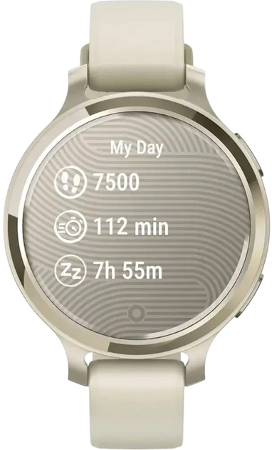 Смарт-годинник Garmin Lily 2 Active 38 mm Lunar Gold/Bone (0753759342685) - зображення 5