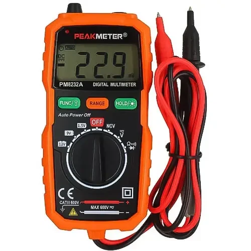 Цифровой мультиметр PeakMeter PM8232A Smart - Фото 1 Цифровой мультиметр PeakMeter PM8232A Smart - изображение 1
