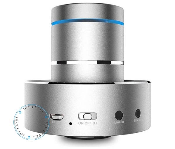 Портативна Віброколонка Adin - 26 Ват Bluetooth 4.0 Без Лого - Металік - зображення 2