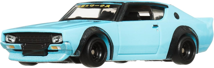 Pojazd Mattel Hot Wheels Premium Car Culture Team Transport Nissan Skyline 2000GT-R LBWK & Fleet Flyer #69 1:64 HRV45 (0194735186259) - obraz 6