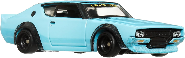 Pojazd Mattel Hot Wheels Premium Car Culture Team Transport Nissan Skyline 2000GT-R LBWK & Fleet Flyer #69 1:64 HRV45 (0194735186259) - obraz 7