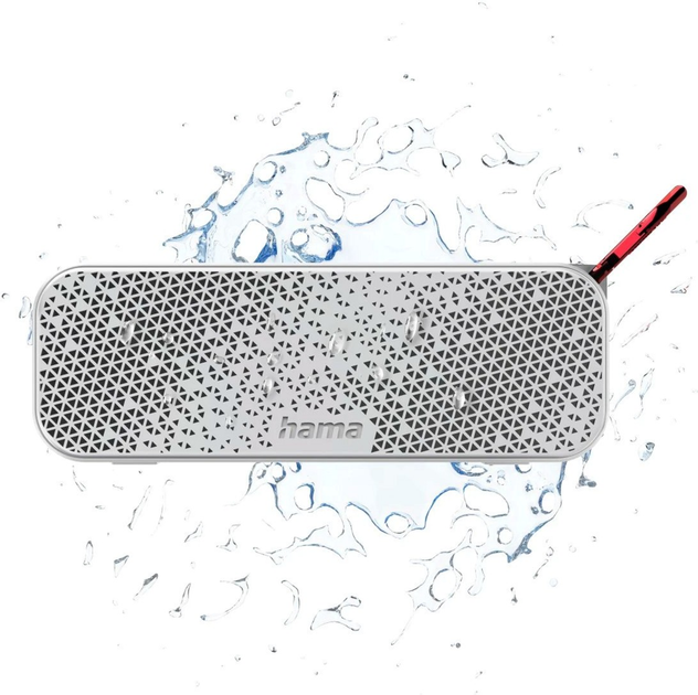 Przenośny głośnik Hama Bluetooth PowerBrick 2.0 White (4047443479112) - obraz 7