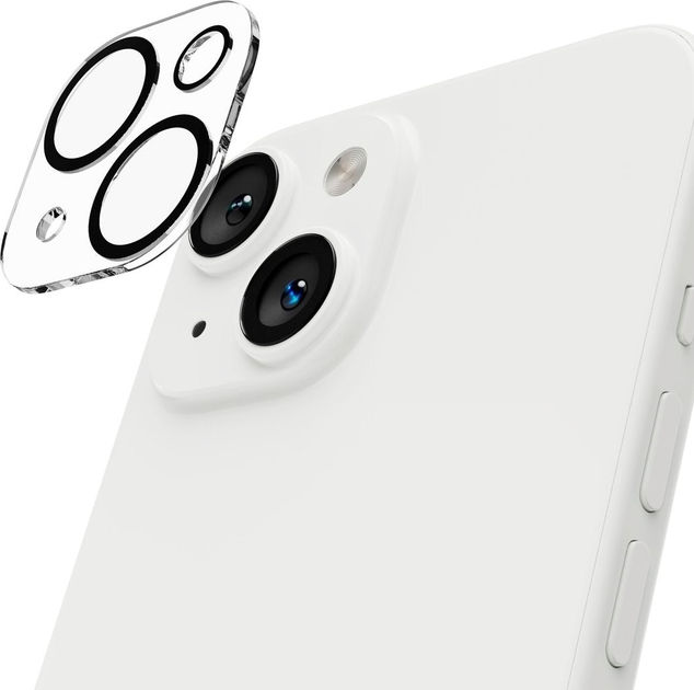 Szkło hartowane Hama Cam Protect na aparat Apple iPhone 14/14 Plus (4047443529145) - obraz 3