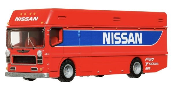Pojazd Mattel Hot Wheels Premium Car Culture Team Transport Euro Hauler & '94 Nissan 300 ZX GT #73 1:64 HRV44 (0194735186228) - obraz 6