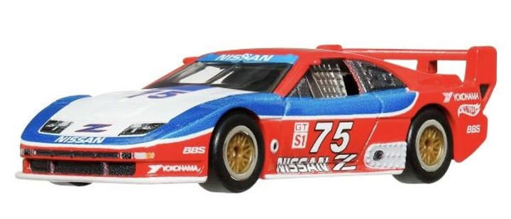 Pojazd Mattel Hot Wheels Premium Car Culture Team Transport Euro Hauler & '94 Nissan 300 ZX GT #73 1:64 HRV44 (0194735186228) - obraz 5