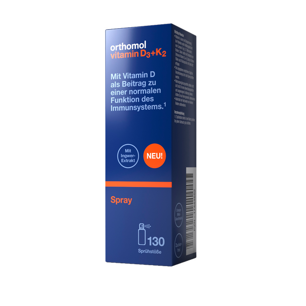 Спрей Orthomol Vitamin D3+K2 Курс 130 розпилень - зображення 2