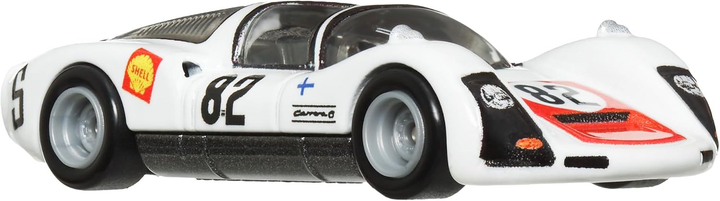 Pojazd Mattel Hot Wheels Premium Car Culture Team Transport '66 Porsche 906 Carrera 6 & Carry On #66 1:64 HRV47 (0194735186204) - obraz 5