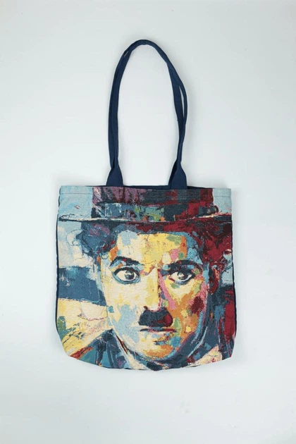 Гобеленовая сумка-шоппер ПРОВАНС CHAPLIN, 43х43см 032770 - изображение 2
