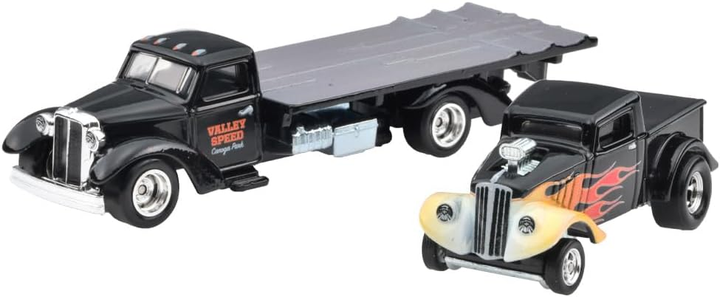 Pojazd Mattel Hot Wheels Premium Car Culture Team Transport '33 Willys & Speed Waze #60 1:64 HKF48 (0194735102235) - obraz 3