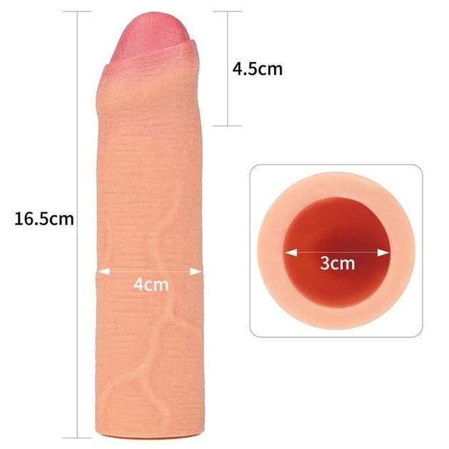 Насадка на пенис Revolutionary Silicone Nature Extender-Uncircumcised цвет телесный (19560026000000000) - Фото 4 Насадка на пенис Revolutionary Silicone Nature Extender-Uncircumcised цвет телесный (19560026000000000) - изображение 4