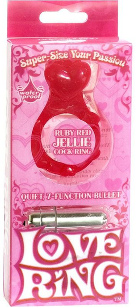 Ерекційне кільце Love The Ring Red (11025000000000000) - зображення 5