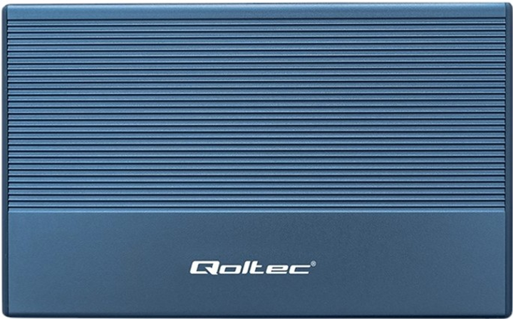Kieszeń zewnętrzna Qoltec SATA 2.5" USB 3.0 Super Speed 5Gb/s 2TB Blue (5901878522760) - obraz 3