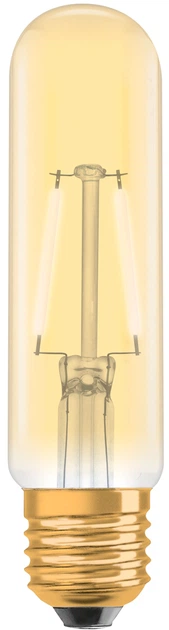 Светодиодная лампа Osram Filament Vintage 1906 Tubular F20 2,5W 200Lm 2000K E27 Gold (4099854091858) - изображение 4