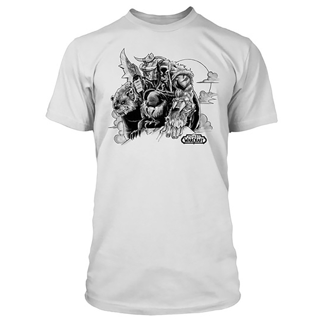 Футболка WORLD OF WARCRAFT The Beastmaster (Варкрафт) Білий M (90576) 