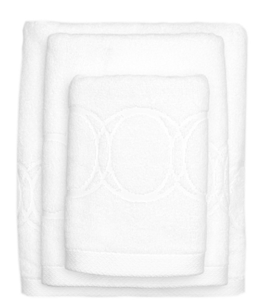 Ręcznik Officine Monogram Opus frotte biały 70 x 140 cm (5902367613723) - obraz 3
