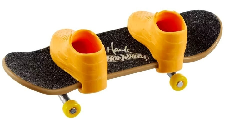 Zestaw zabawkowy Hot Wheels Deskorolka Too Coo + buty do jazdy palcami HVJ75 (0194735205714) - obraz 4