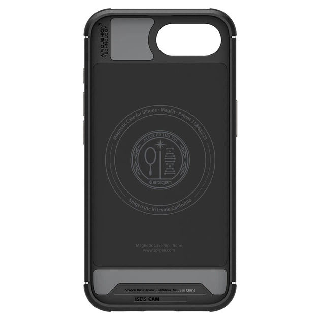 Чехол Spigen Core Armor Mag для iPhone 16e Matte Black with MagSafe (ACS09126) - изображение 3