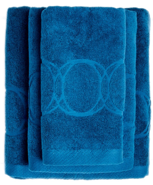 Ręcznik Officine Monogram Opus frotte morski 100 x 160 cm (5902367613617) - obraz 4