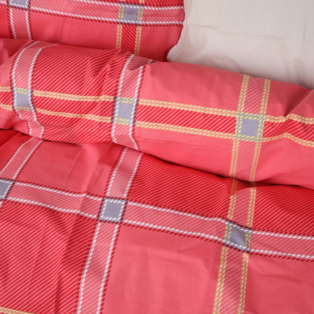 Підковдра MirSon Ranforce Elite 17-0765 Checkered red 160х220 см від Rozetka на платформі USKIDKA Акція на Підковдра MirSon Ranforce Elite 17-0765 Checkered red 160х220 см від Rozetka